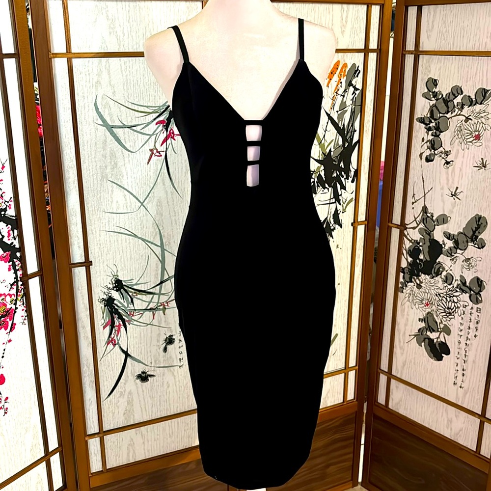 Velvet cocktail dress